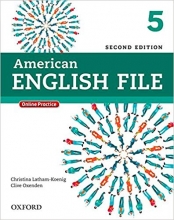 کتاب امریکن انگلیش فایل ویرایش دوم American English File 2nd Edition 5 رحلی