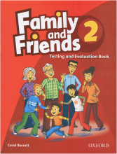کتاب زبان تست اند اولیشن Family and Friends Test & Evaluation 2
