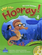 Hip Hip Hooray 4 Student Book & Workbook 2nd Edition with CD