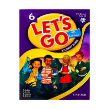 کتاب آموزش کودکان لتس گو ویرایش چهارم Lets Go 6 (4th) رحلی