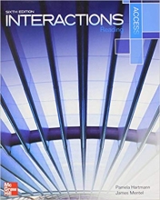 کتاب زبان اینتراکشن اکسس ریدینگ ویرایش ششم Interactions Access Reading 6th Edition