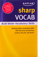 کتاب زبان شارپ وکب  sharp Vocab Build Better Vocabulary skills
