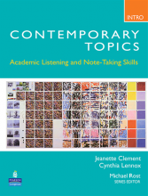 کتاب زبان کانتمپوراری تاپیک اینترو Contemporary topics intro