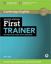 کتاب فرست ترینر سیکس پرکتیس تستز Cambridge English First Trainer Six Practice Tests 2nd Edition