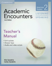کتاب معلم آکادمیک انکونترز  Academic Encounters Level 2 Teachers Manual Listening and Speaking