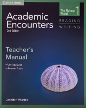 کتاب معلم آکادمیک انکونترز ریدینگ اند رایتینگ  Academic Encounters Level 1 Teachers Manual Reading and Writing