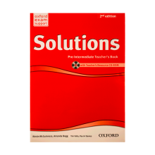 کتاب معلم نیو سولوشنز پری اینترمدیت  ویرایش دوم New Solutions Pre Intermediate Teachers Book
