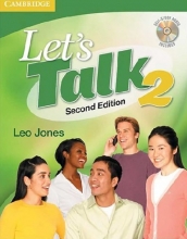 کتاب زبان لتس تاک ویرایش دوم Lets Talk 2 Second Edition
