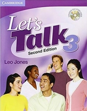 کتاب زبان لتس تاک ویرایش دوم Lets Talk 3 Second Edition