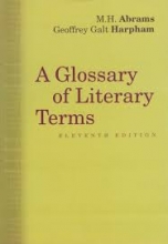 کتاب گلوسری آف لیتراری ترمز ویرایش یازدهم  A Glossary of Literary Terms 11th edition ابرامز