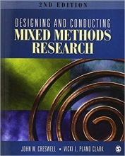 کتاب زبان دیزاینینگ اند کانداکتینگ میکسد متدز ریسرچ  Designing and Conducting Mixed Methods Research