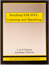 کتاب زبان تیچینگ ای اس ال ای اف ال لیسنینگ اند اسپیکینگ  Teaching ESL EFL Listening and Speaking
