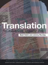 کتاب زبان ترنسلیشن Translation An Advanced Resource Book Routledge Applied Linguistics