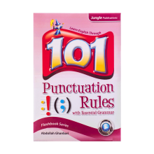 کتاب زبان پانکوتیشن رولز ویت اسنشیال گرامر 101Punctuation Rules with Essential Grammar