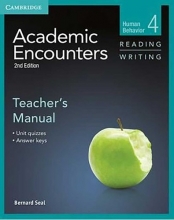 کتاب معلم آکادمیک انکونترز ریدینگ اند رایتینگ Academic Encounters Level 4 Teachers Manual Reading and Writing