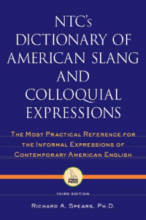 کتاب ان تی سیز دیکشنری اف امریکن اسلنگ NTCs dictionary of American slang and colloquial expressions