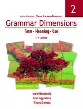 کتاب زبان گرامر دایمنشنز  Grammar Dimensions 2 Form Meaning Use 4th Edition