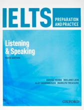 کتاب زبان آیلتس پریپریشن اند پرکتیس  لیسنینگ اند اسپیکینگ  IELTS Preparation and Practice 3rd(Listening & Speaking)