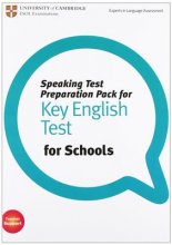 کتاب زبان اسپیکینگ تست پریپریشن پک فور اسکولز  Speaking Test Preparation Pack for Key English test for Schools