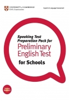 کتاب زبان اسپیکینگ تست پریپریشن پک فور اسکولز Speaking Test Preparation Pack for Preliminary English test for Schools