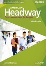 کتاب آموزشی امریکن هدوی استارتر ویرایش سوم American Headway Starter 3rd