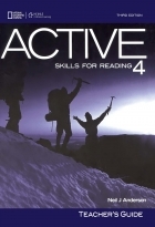 کتاب معلم اکتیو اسکیلز فور ریدینگ Active Skills for Reading 4 Third Edition Teachers Guide