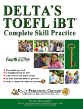 کتاب تافل دلتا ویرایش چهارم Deltas Key to the TOEFL iBT 4th