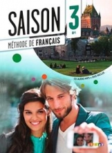 کتاب فرانسوی سزون Saison niveau 3 B1 - livre de l'eleve + cahier