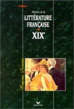 کتاب زبان فرانسه ایتینریر لیتریر سیاه سفید Itineraires litteraires XIX histoire de la litterature francais