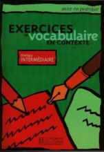 کتاب زبان فرانسه اکسرسیز د وکبیولیر exercices de vocabulaire en contexte niveau intermediaire