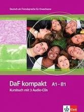 کتاب آلمانی داف کامپکت DaF kompakt Kursbuch Ubungsbuch A1 B1 سیاه و سفید