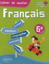 کتاب زبان فرانسوی  cahier de soutien francais 6 e