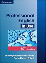 کتاب زبان پروفشنال انگلیش این یوز ای سی تی  Professional English in Use ICT for Computers and the Internet