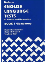کتاب زبان نلسون انگلیش لنگویج تستس  Nelson English Language Tests
