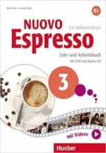 کتاب ایتالیایی اسپرسو Nuovo Espresso 3 Italian Edition Libro Studente B1