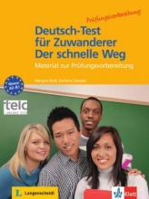کتاب زبان آلمانی دویچ تست   Deutsch Test für Zuwanderer Der schnelle Weg Material zur Prüfungsvorbereitung Testheft