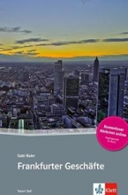 کتاب داستان آلمانی مغازه های فرانکفورت Frankfurter Geschafte + Audio-Online