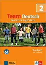 کتاب زبان آلمانی تیم دویچ  Team Deutsch 2 Kursbuch Arbeitsbuch