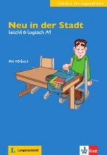 کتاب داستان آلمانی جدید در شهر Neu in der Stadt: Buch mit A1