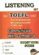 کتاب زبان لیسنینگ فور تافل تست آی بی تی Listening for TOEFL test iBT