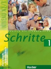 کتاب شریته آلمانی Deutsch als fremdsprache Schritte 1 NIVEAU A 1/1 Kursbuch Arbeitsbuch
