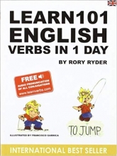 کتاب زبان لرن 101 انگلیش وربز این وان دی Learn 101 English Verbs in 1 Day