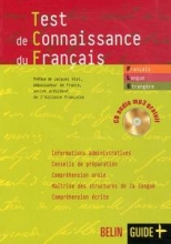 کتاب آزمون فرانسه تی سی اف (Test de connaissance du francais (TCF