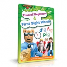 آموزش آواها و کلمات متداول اولیه انگلیسی برای کودکان PHONICS FOR BEGINNERS & FIRST SIGHT WORDS ROCK N LEARN
