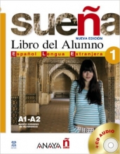 کتاب اسپانیایی سوانا Suena 1 Libro del Alumno A1-A2 Marco europeo de referencia ویرایش قدیم