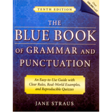 کتاب د بلو بوک آف گرامر  The Blue Book of Grammar and Punctuation 10th Edition