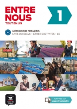 کتاب فرانسه آدخ نو Entre nous 1 A1 : Livre de l'élève + cahier d'activités