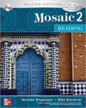 کتاب زبان موزاییک ریدینگ سیلور ادیشن Mosaic 2 READING Silver Editions