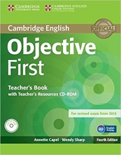 کتاب معلم ابجکتیو فرست Objective First Teacher's Book