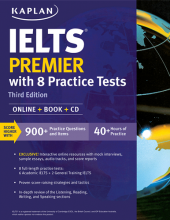 کتاب کاپلن آیلتس پریمیر ویرایش سوم Kaplan IELTS Premier with 8 Practice Tests 3rd